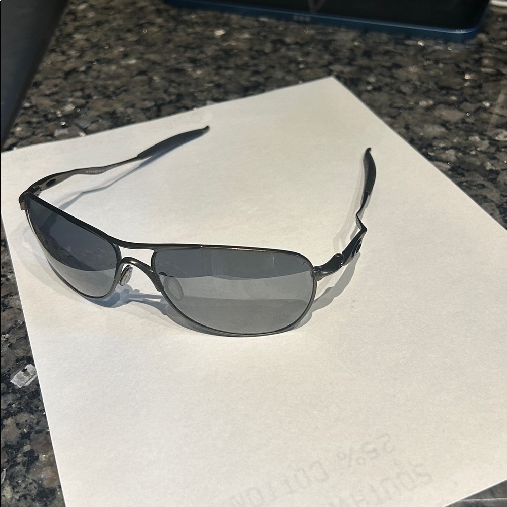 Oakley Crosshair Bronze Aviator Sunglasses - Picture 9 of 11